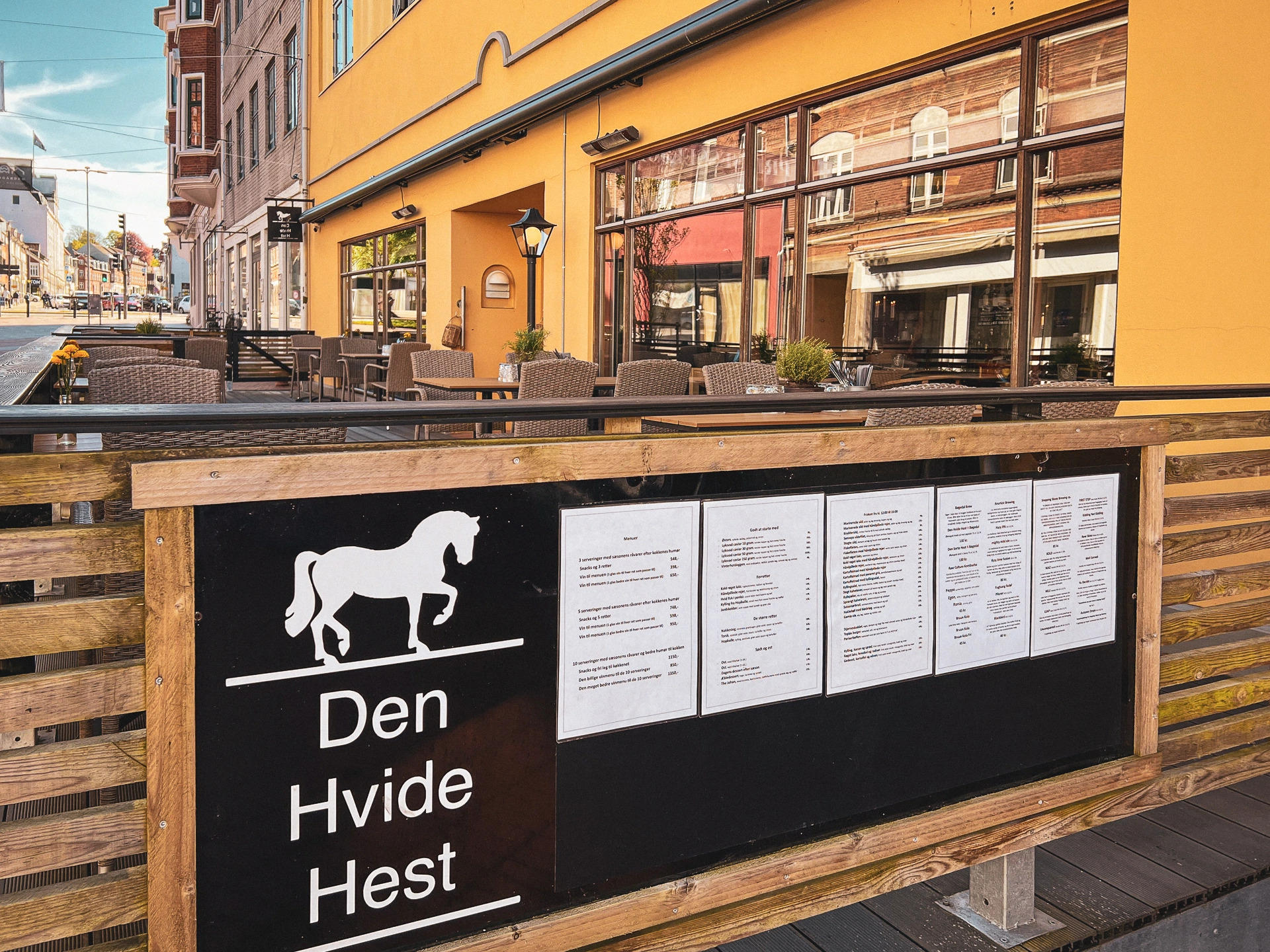 Fem gastronomiske profiler skaber unik menu på Den Hvide Hest
