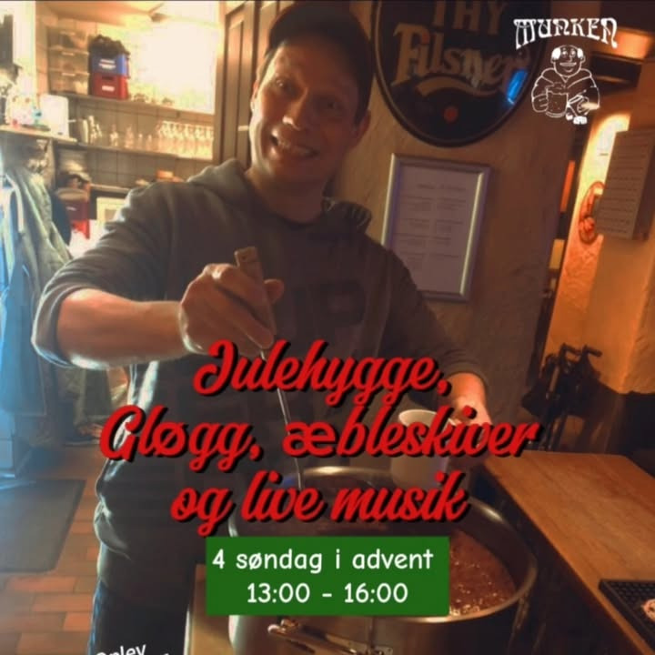 Munken Bodega inviterer til adventsjulehygge med gløgg og musik