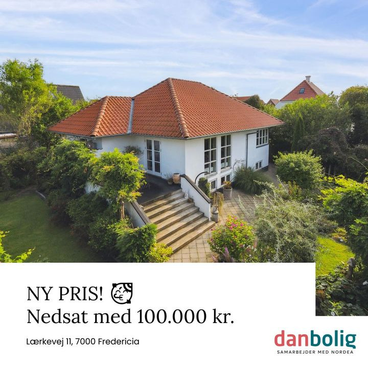 Danbolig Fredericia præsenterer renoveret villa til ny pris i attraktivt område