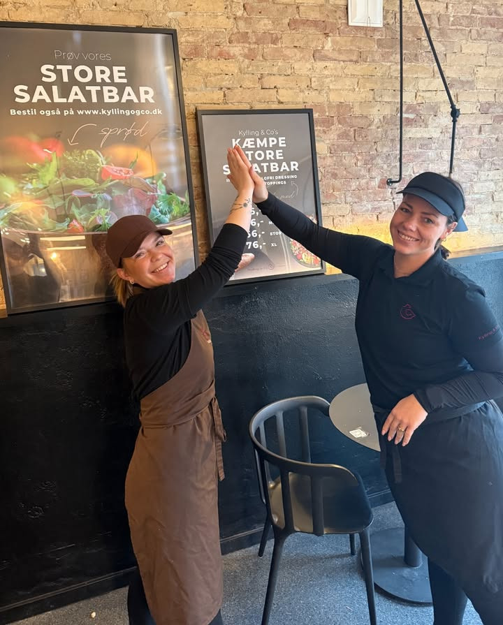 Teamånd og lækkerier hos Kylling & Co Holstebro