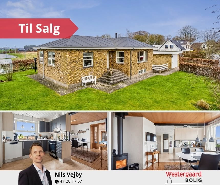 Westergaard Bolig tilbyder indflytningsklar villa på Fanøgade 23 i Jerslev