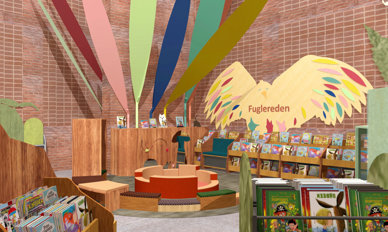 Fra byrådssal til fantasifuldt børnebibliotek: Oplev det nye Betteteket i efterårsferien