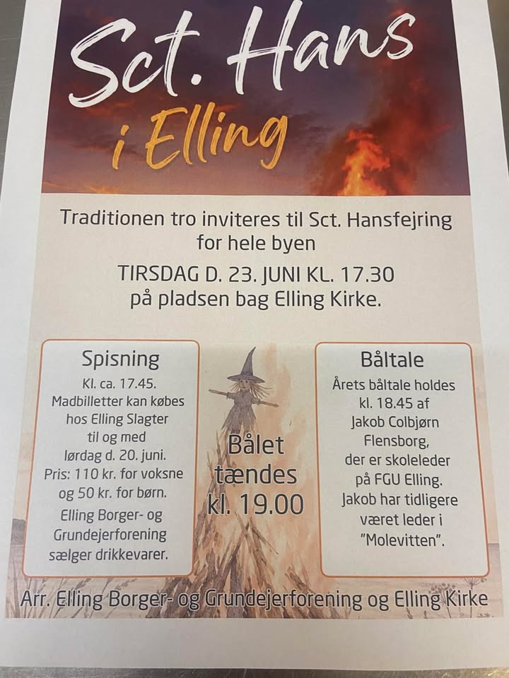 Elling Slagterforretning v/Louise le Fevre Sjøberg Karlsen inviterer til hyggelig aften i Elling