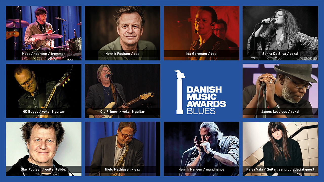Danish Music Awards Blues 2025 fejrer dansk blues i Randers