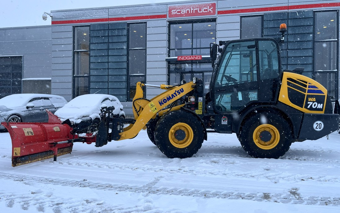 Scantruck A/S præsenterer effektiv hydraulisk sneplov for hurtig rydning