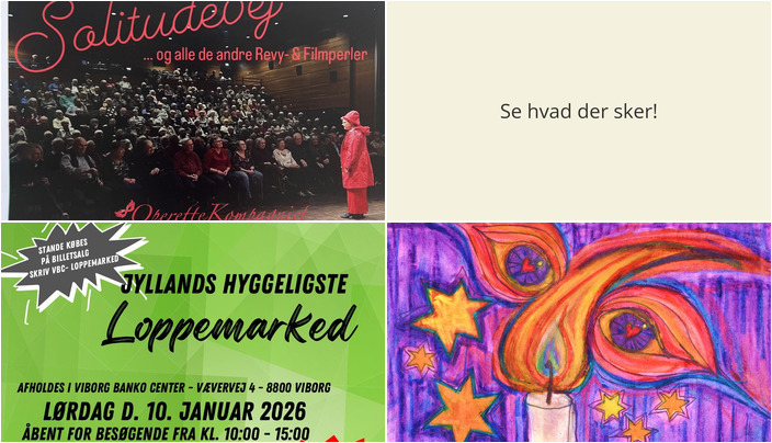 Udforsk Viborg i weekenden: Teater, loppemarked og kunstudstilling