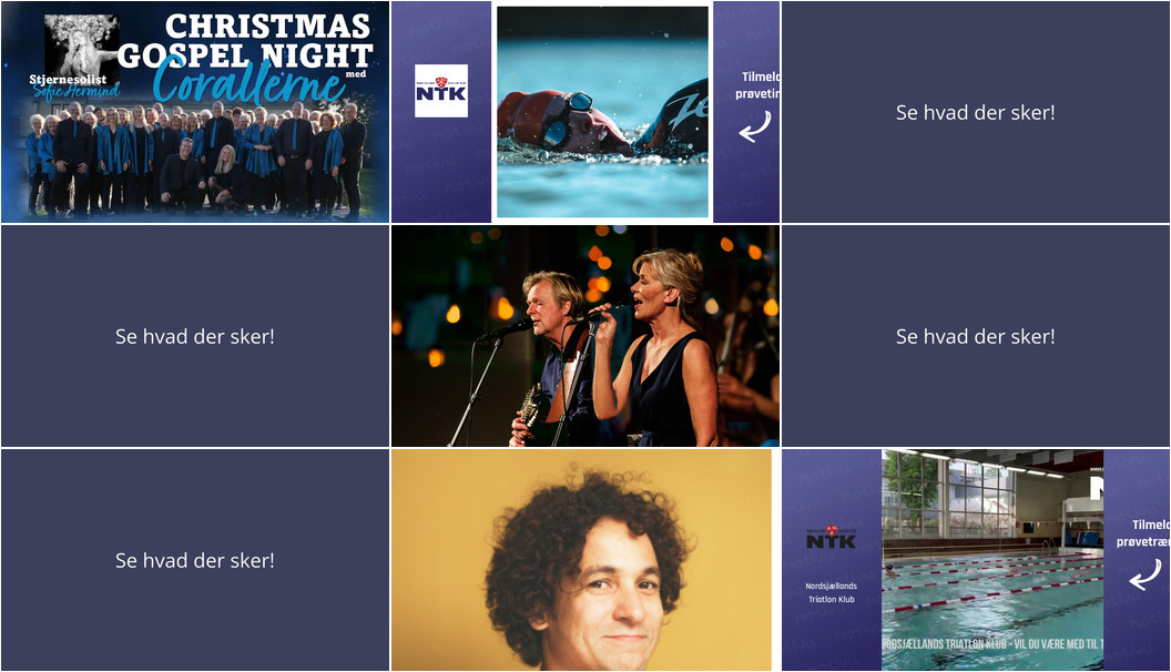 Ugeprogram i Allerød: Gospelkoncerter, svømmetræning og julehygge på biblioteket