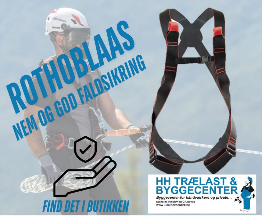 HH Trælast & Byggecenter A/S: Sikkerhed først med korrekt faldsikring