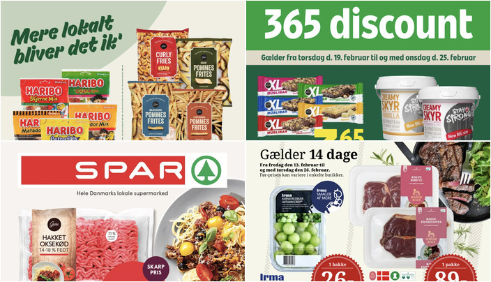 Irma Autumn Crisp kernefri druer til 26 kr. og økologiske gulerødder til kun 8 kr.