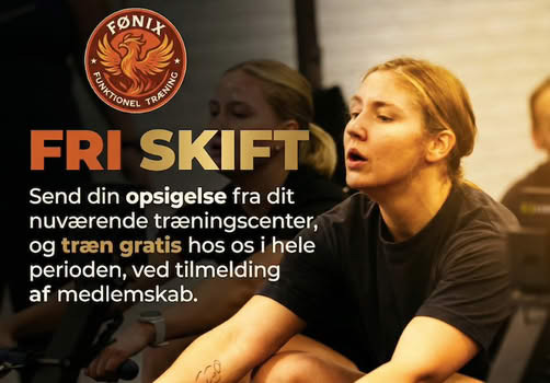 Fønix Funktionel Træning tilbyder gratis træning under opsigelsesperioden ved skift af center