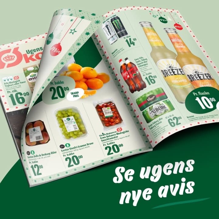 Gode besparelser på juleindkøb hos Min Købmand, Nim