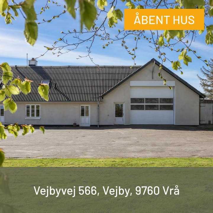 Mæglerhuset Brønderslev holder åbent hus søndag d. 12. juli