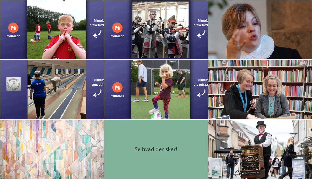 Spændende aktiviteter venter i Fredericia i den kommende uge