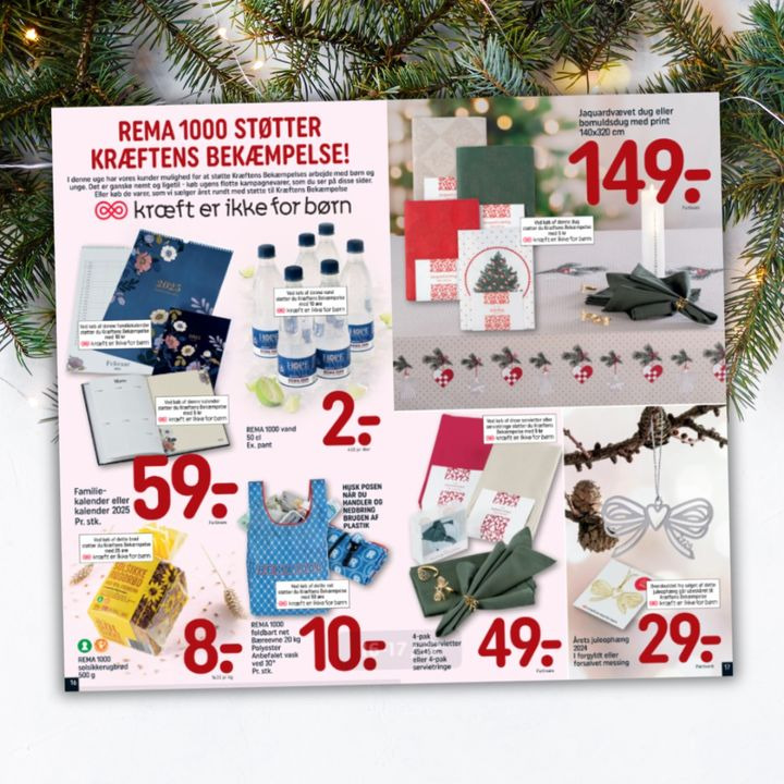 Rema 1000 Hadsund støtter kampen mod kræft: Sådan kan du bidrage denne uge