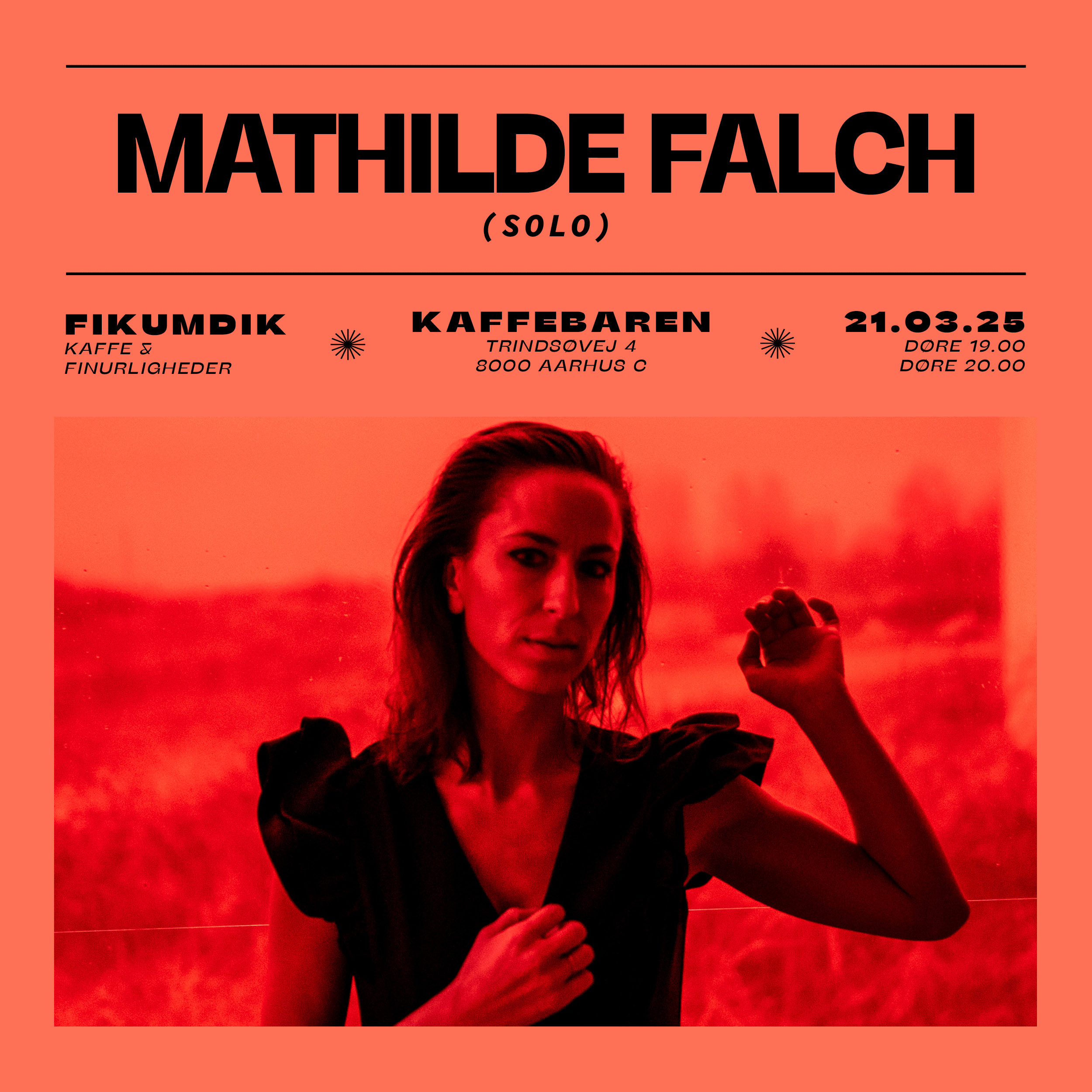 Oplev Mathilde Falchs intense koncert i Aarhus