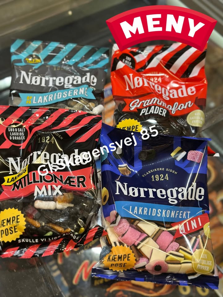 Meny Gl. Skagensvej tilbyder nedsatte Nørregades slikposer