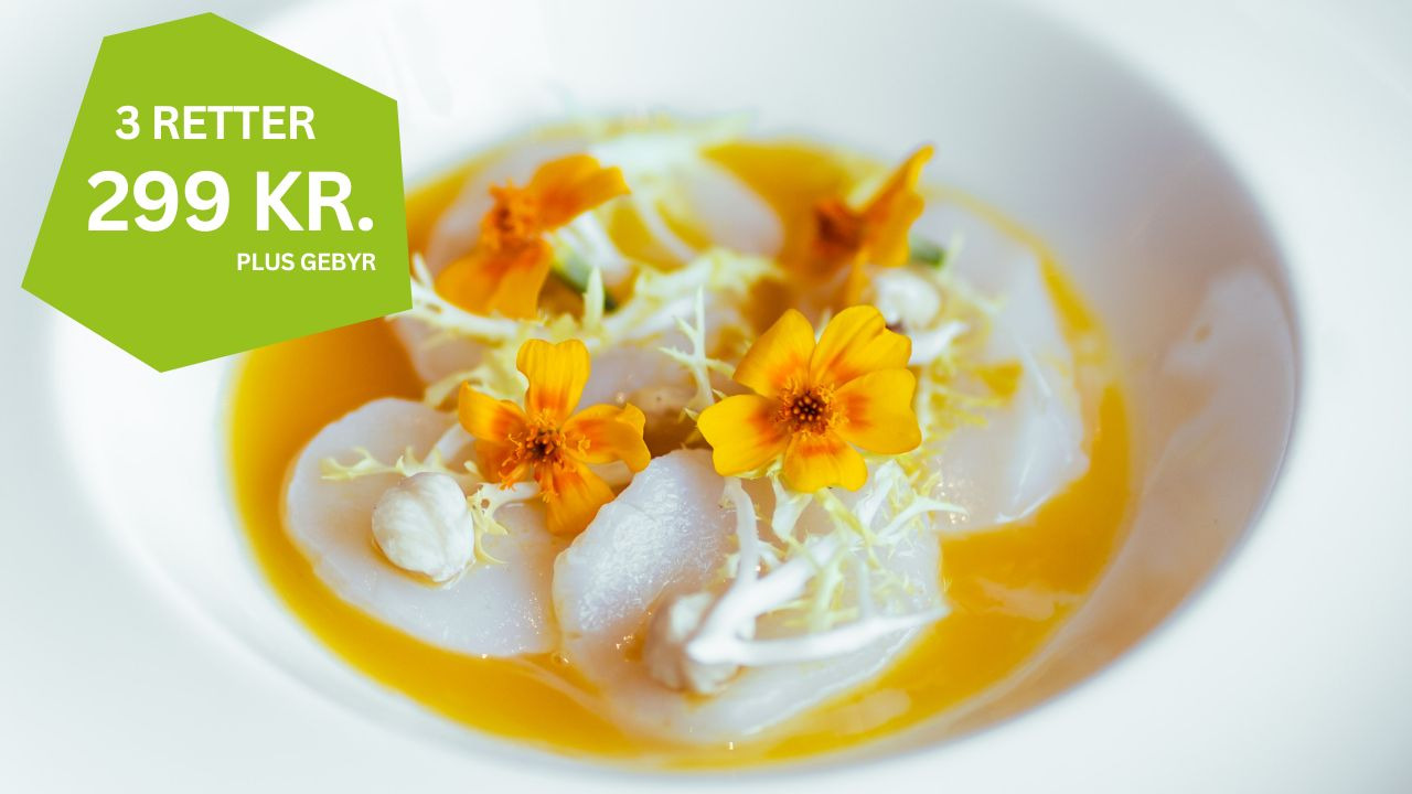 Gastronomisk oplevelse hos Restaurant Galleriet under Gastro Week