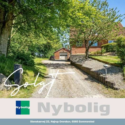 Nybolig Kolding sælger ejendom på Stenskærvej 22 i Sommersted