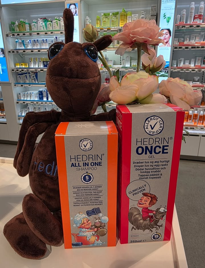 Herning Løve Apotek har god pris på Hedrin til lusesæsonen