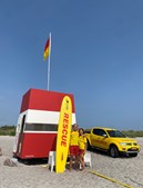 Livredderne på Ishøj Strand takker af for i år: Vinden skabte farlige situationer for badegæsterne