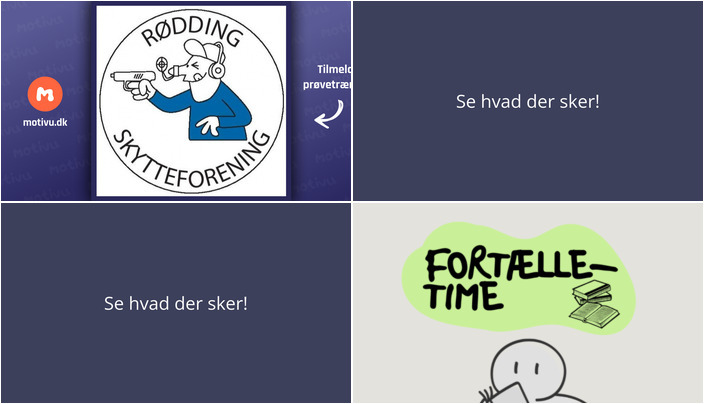 Skydetræning for unge og eventyrlige fortællinger for børn - Hvad der sker i Rødding den kommende uge