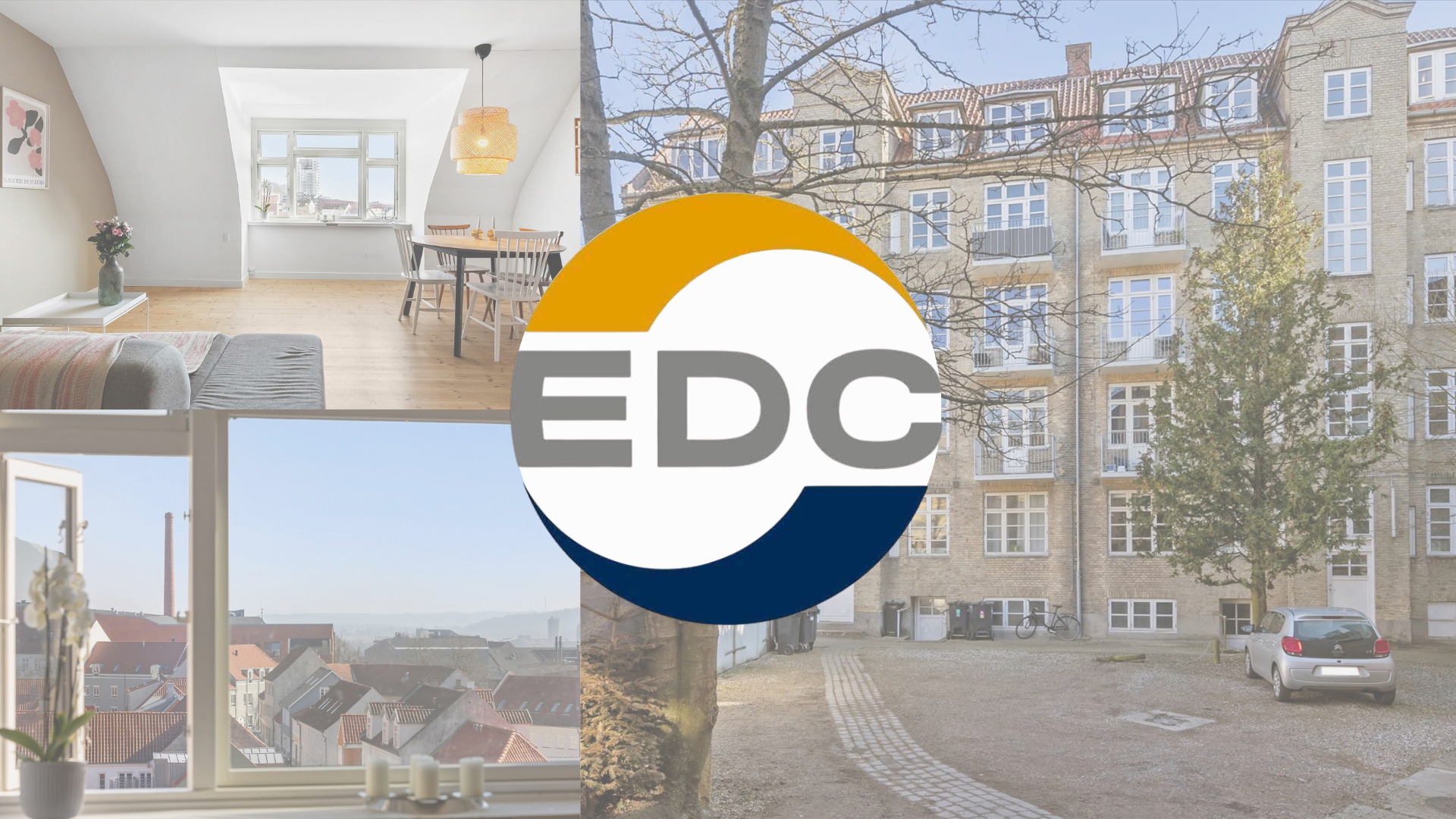 Centralt beliggende udsigtslejlighed til salg i Randers