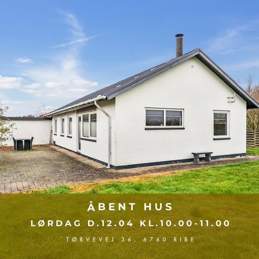 Ribe Mæglerne inviterer til åbent hus i renoveret villa