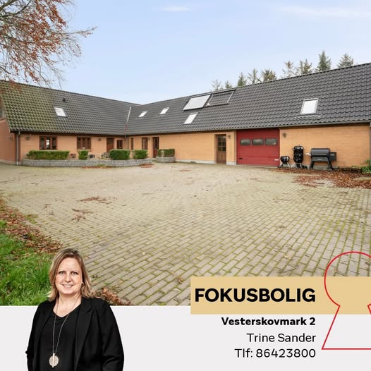 Home Randers & Assentoft præsenterer moderniseret ejendom på stor grund med skovbeplantning i Klattrup