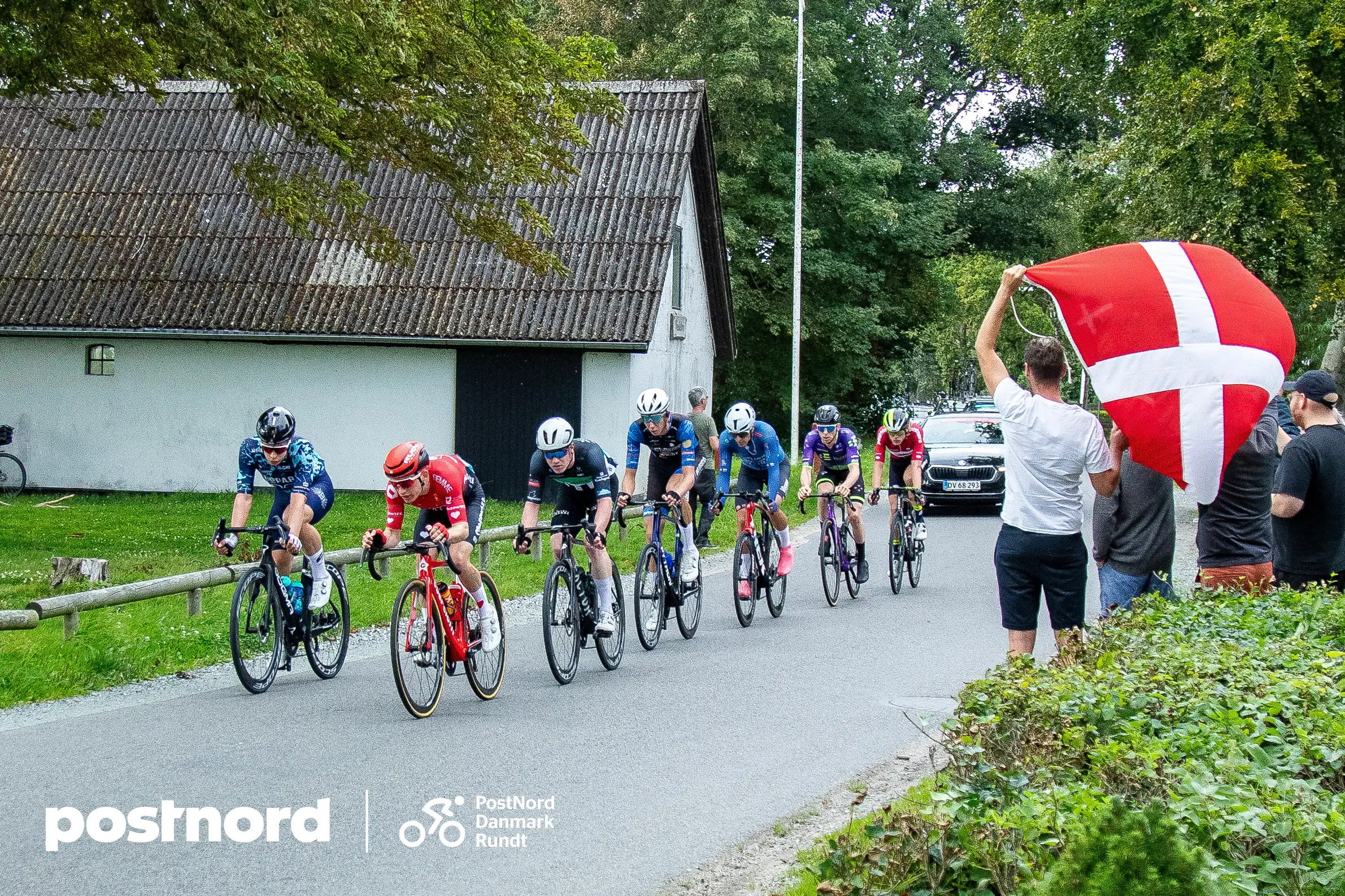 Stevns Kommune i centrum for PostNord Danmark Rundt 2024s spektakulære fjerde etape