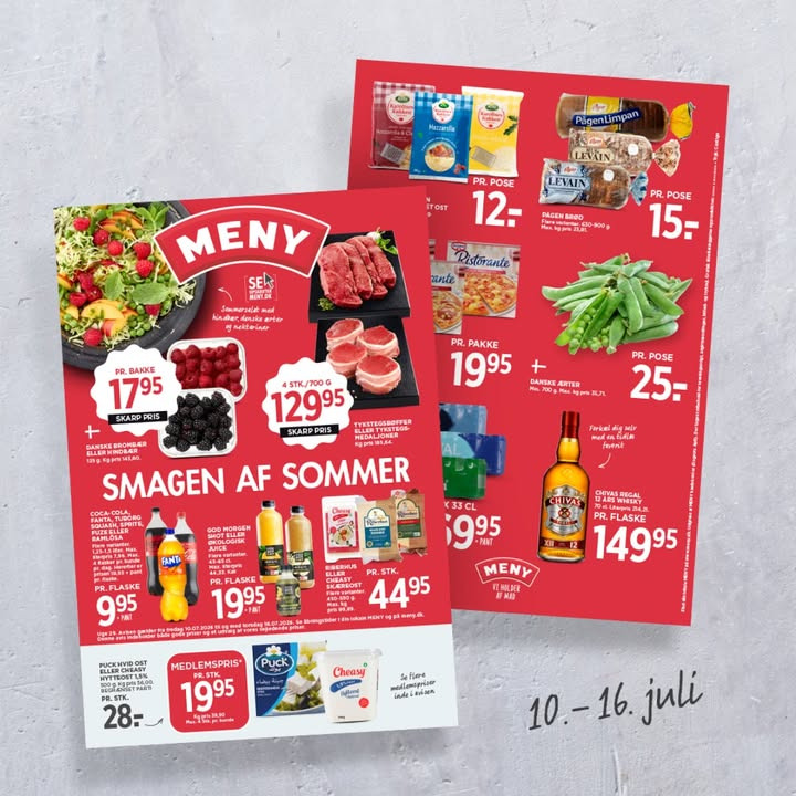 Meny Klarup deler inspiration til sommermåltider i ugens avis