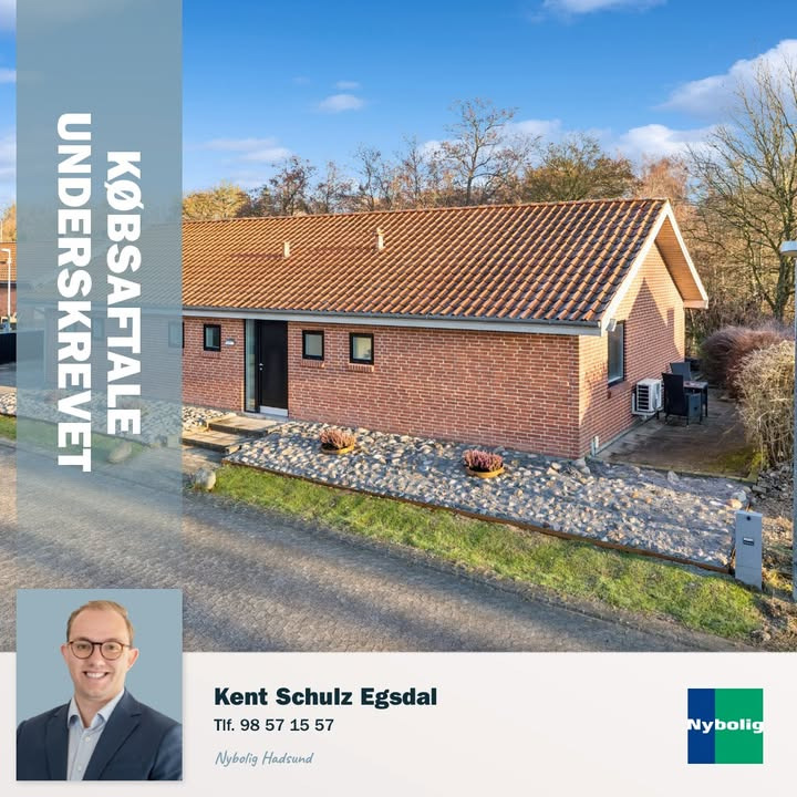 Nybolig Hadsund underskriver købsaftale for Parkvænget 15