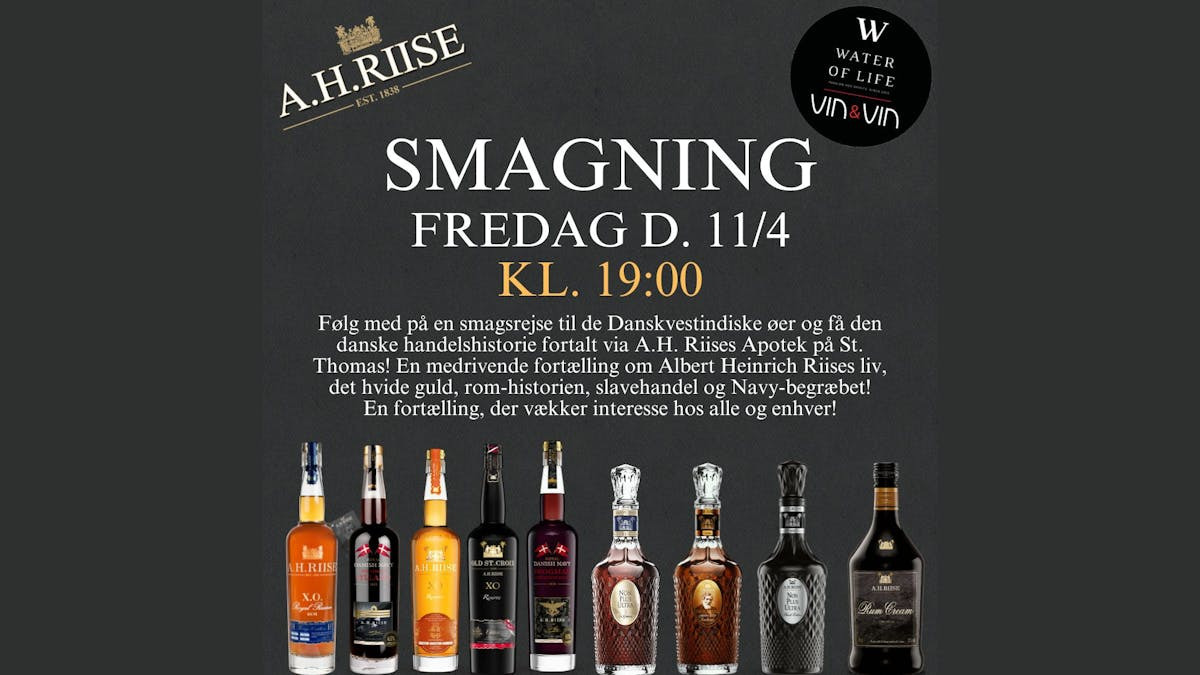 Smagsrejse til De Danskvestindiske Øer i Brædstrup