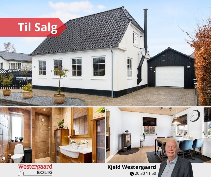 Westergaard Bolig præsenterer smuk villa til salg i Sulsted