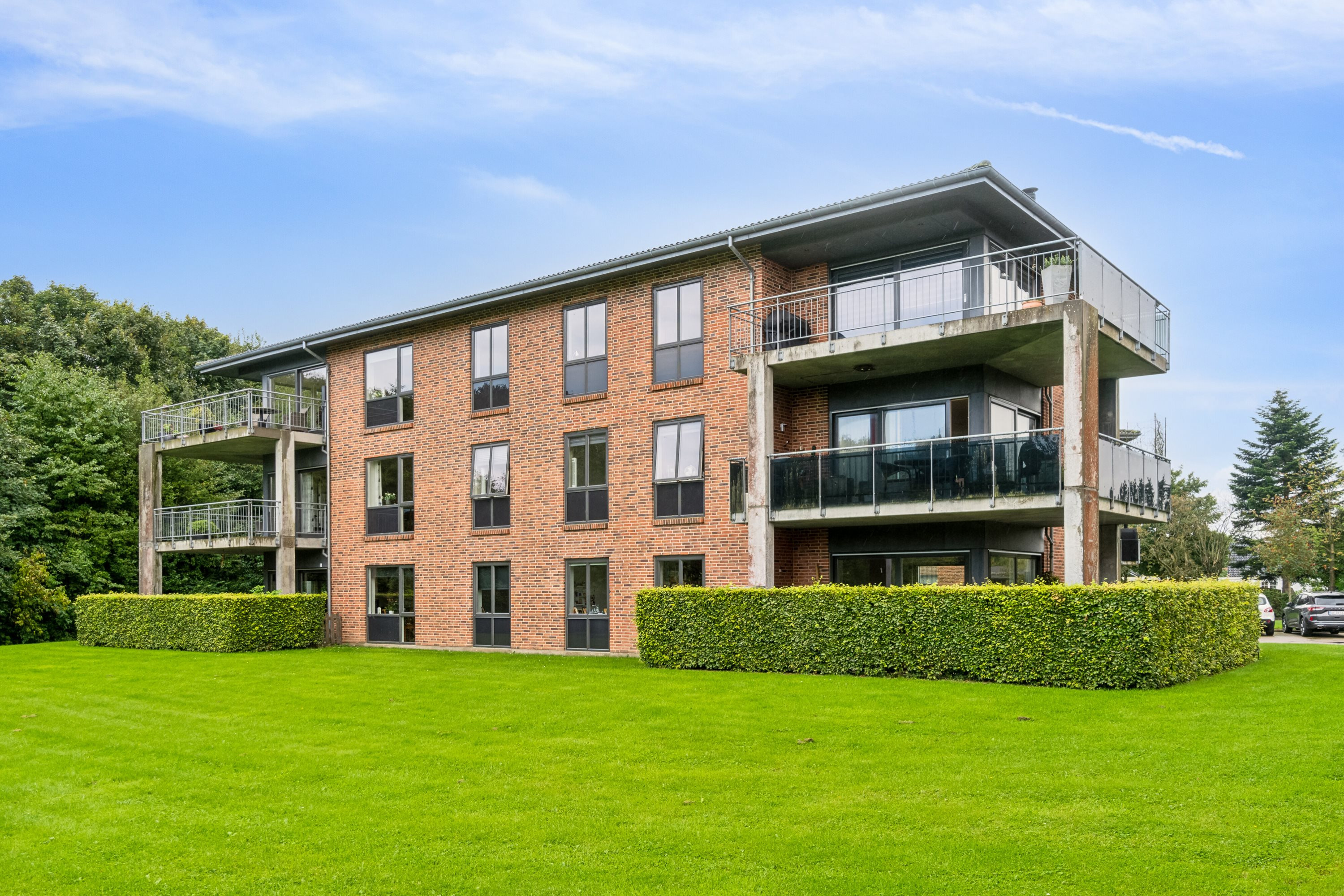 Flot og lys lejlighed i Søparken er blevet solgt af Nybolig Hedensted