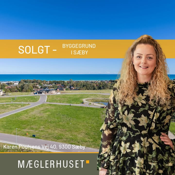 Mæglerhuset Sæby sælger unik byggegrund i Sæby