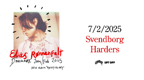 Musikalske oplevelser i Svendborg: Elias Rønnenfelt og Gorgeous på Spillestedet Harders