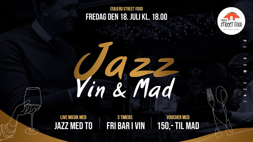 Sommerstemning: Jazz, vin og mad vender tilbage til Esbjerg