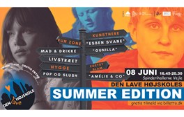 Kom til Den Lave Højskoles 'Summer Edition'