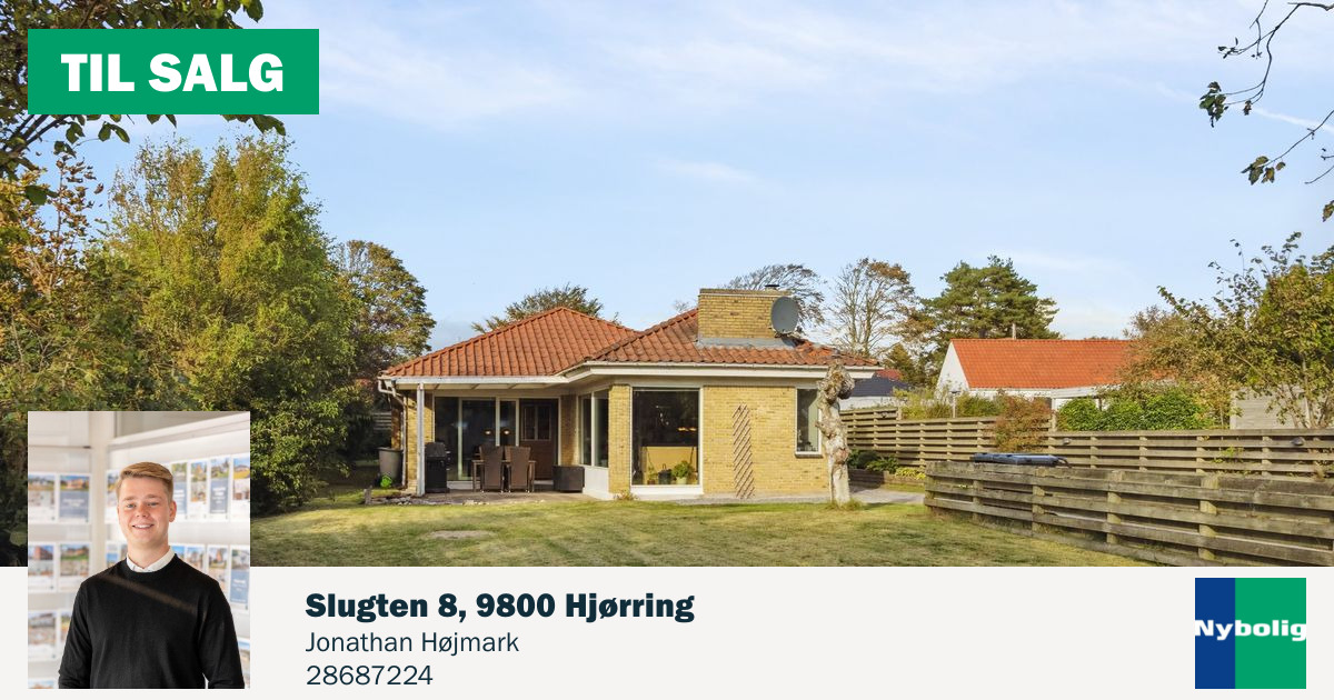 Nybolig Hjørring v/Morten Hove fremhæver lys og rummelig bolig i Svanelundskvarteret
