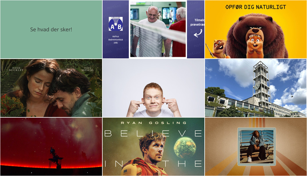 Oplev Aarhus i weekenden: Kultur, film og musik