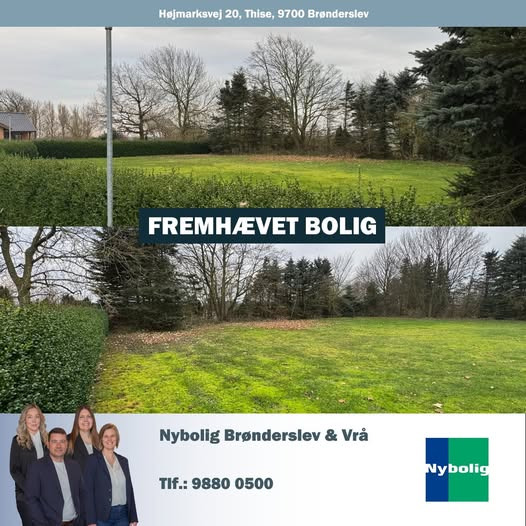 Nybolig Brønderslev & Vrå sælger attraktiv byggegrund i Thise