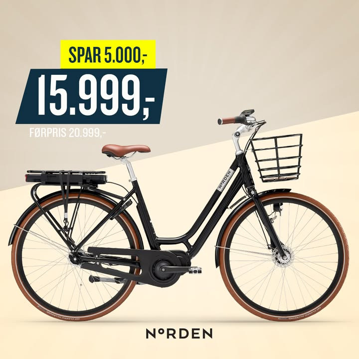 Møllers Cykel Shop tilbyder stor rabat på NORDEN Ellinor Center