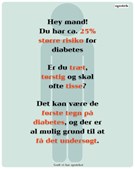 Kender du symptomerne på diabetes?