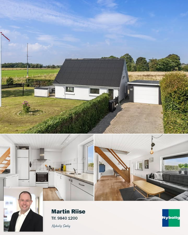 Nybolig Sæby A/S: Oplev idyllisk ejendom i Dybvad med mulighed for flexbolig