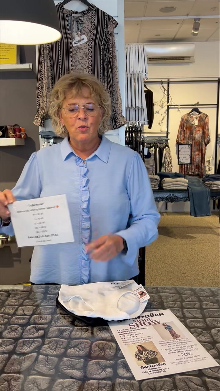 Garderoben: Trylle-trusse i flere størrelser – 3 stk. for 135 kr.