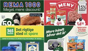Få Kærgården til kun 12 kr. og Bakkedal Smørbar for 12 kr. - se de lokale tilbud