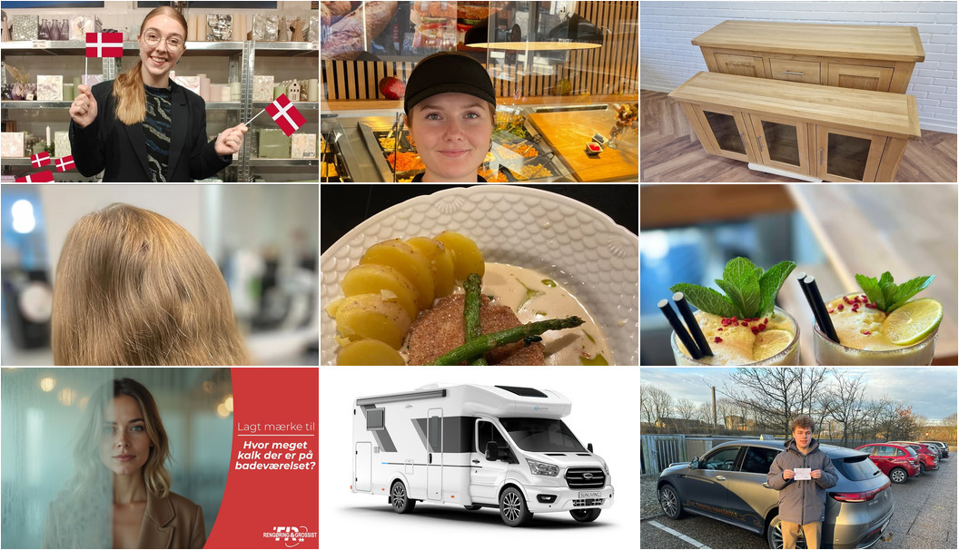 Nyt fra Den Høje & Den Uhlig´, THISTED KØRESKOLE, Guldblomsten og 14 andre