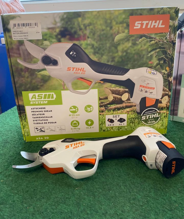 Houe Smed & VVS anbefaler Stihls nyheder i AS-serien som julegaveidé