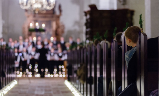 Syngedrengenes julekoncert i Vor Frue Kirke