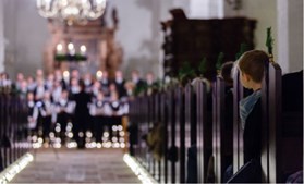 Julens toner og filmoplevelser i Vor Frue Kirke